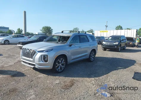 2022 Hyundai Palisade Limited из США, поврежденный, VIN KM8R5DHE1NU422709
